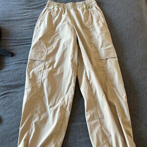 Athleta Beige Cargo Joggers